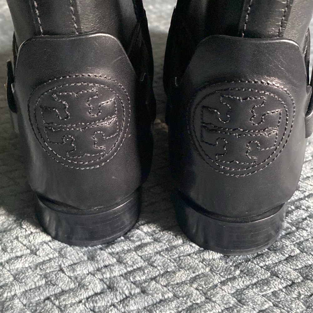 Tory Burch black boots size 9
